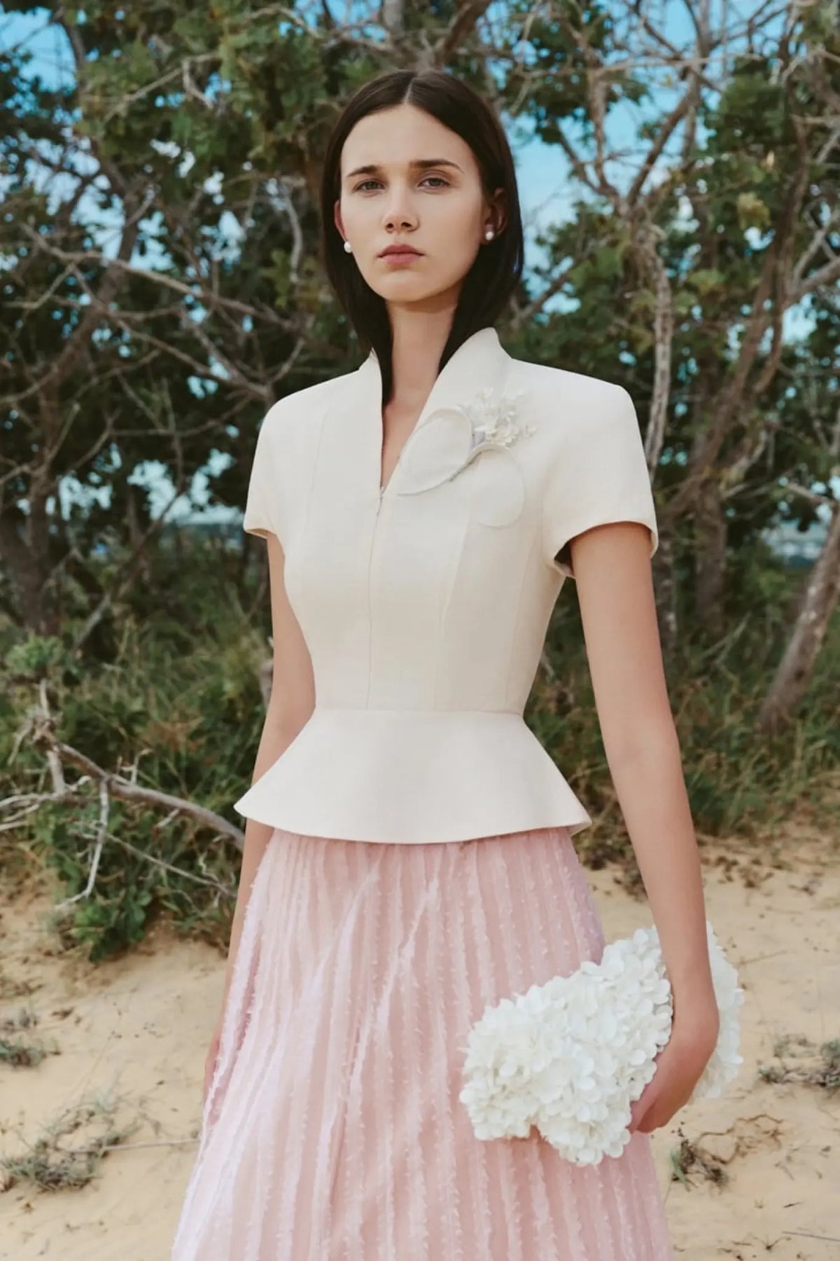 Evelina Peplum Blouse