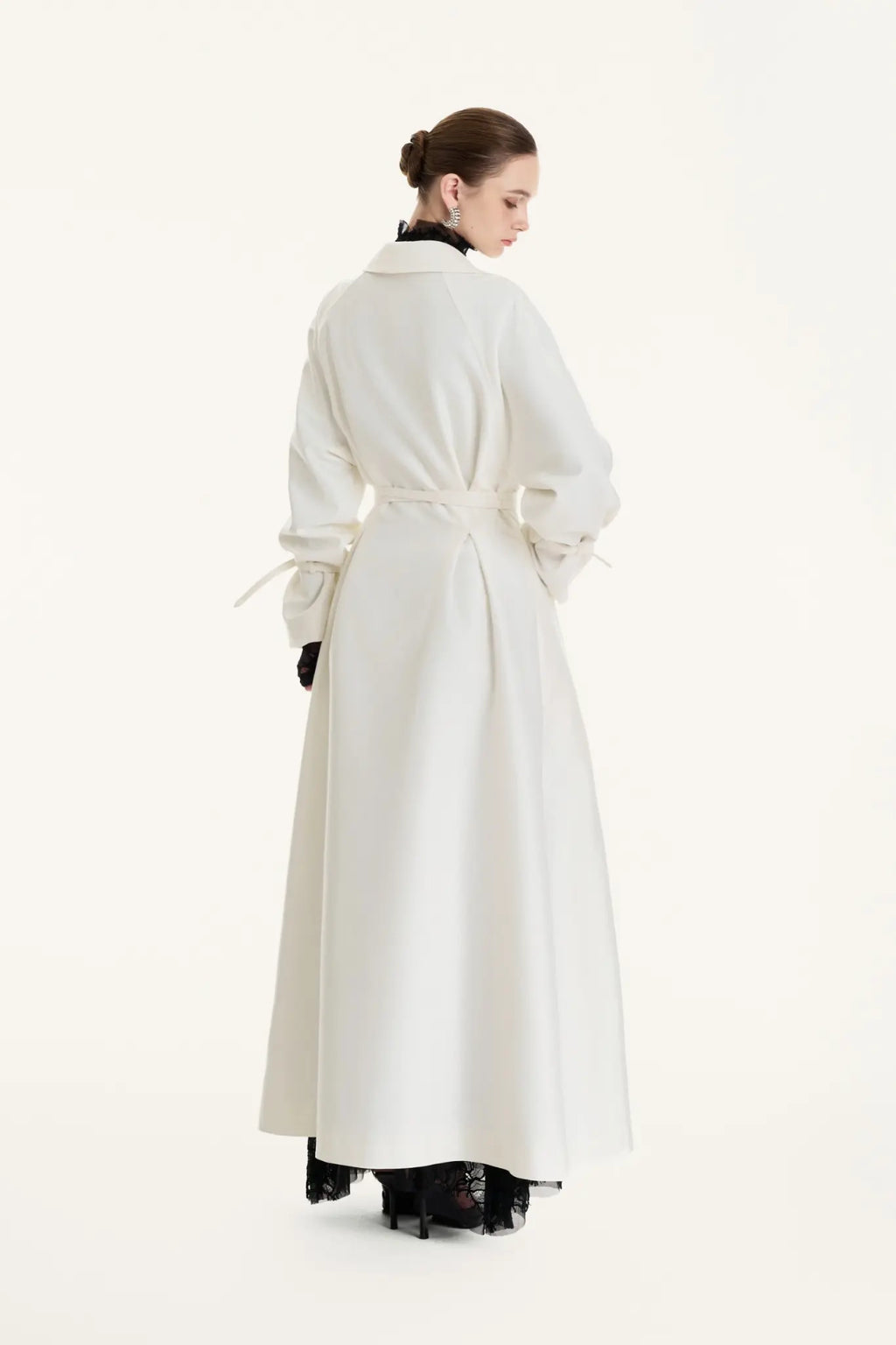Veloura Double-Breasted Coat