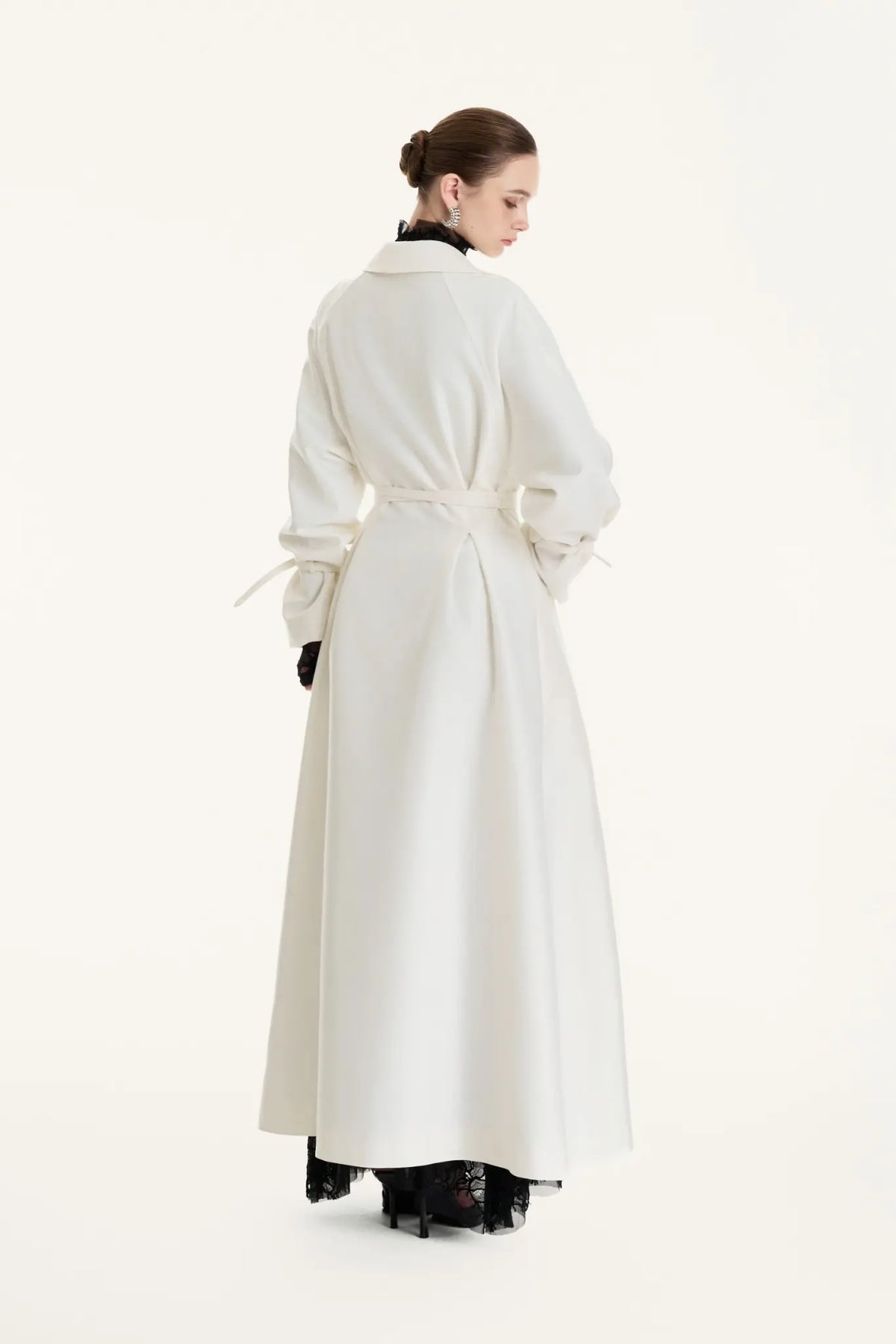 Veloura Double-Breasted Coat