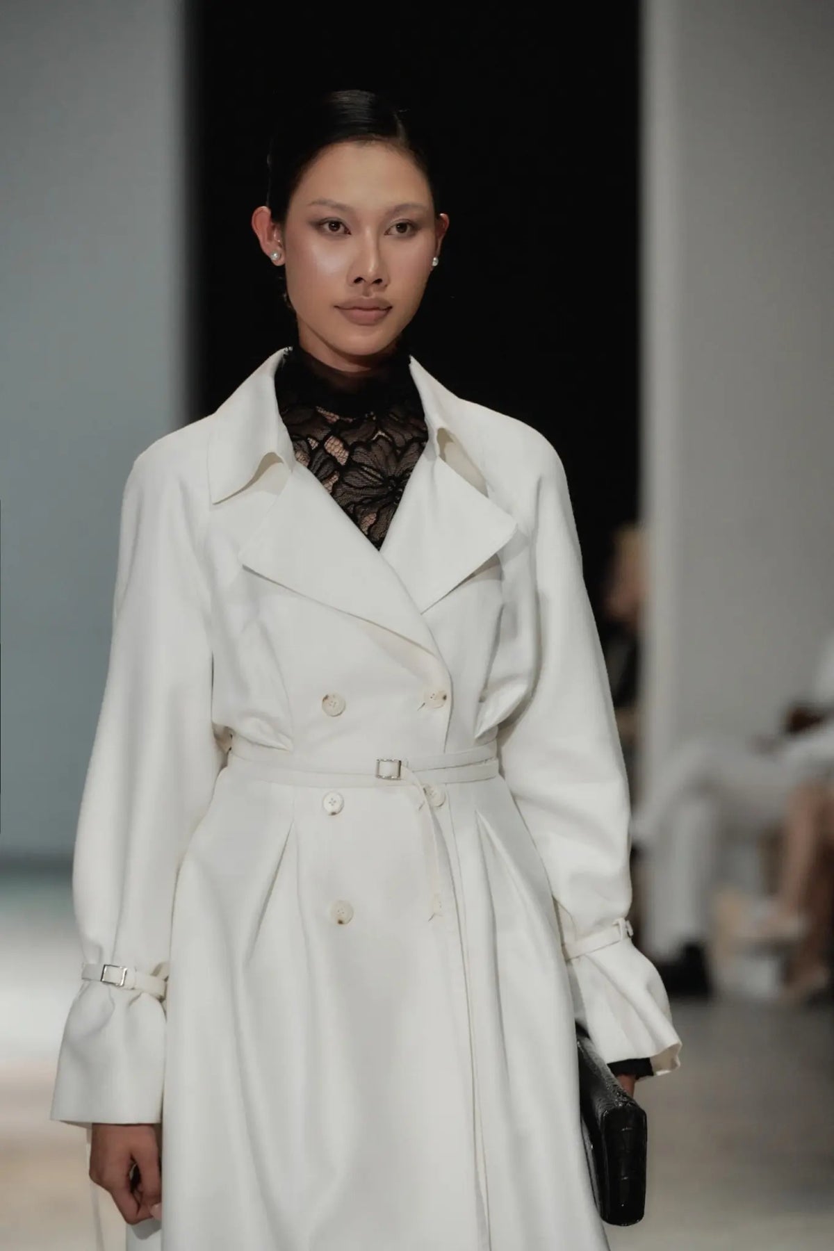 Veloura Double-Breasted Coat