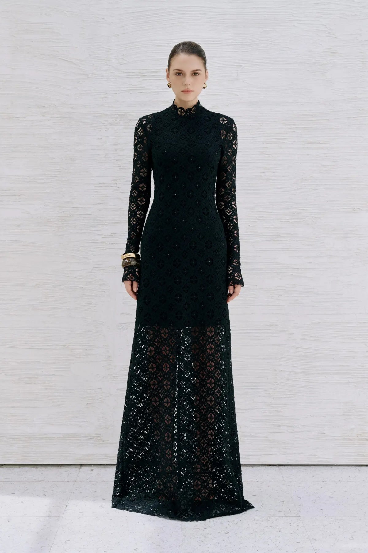 Binnat Emb Lace Long Dress – image 2