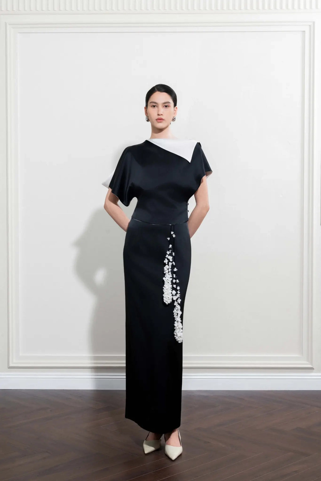 Nayan Silk-Satin Top by WHITE ANT Scandinavia