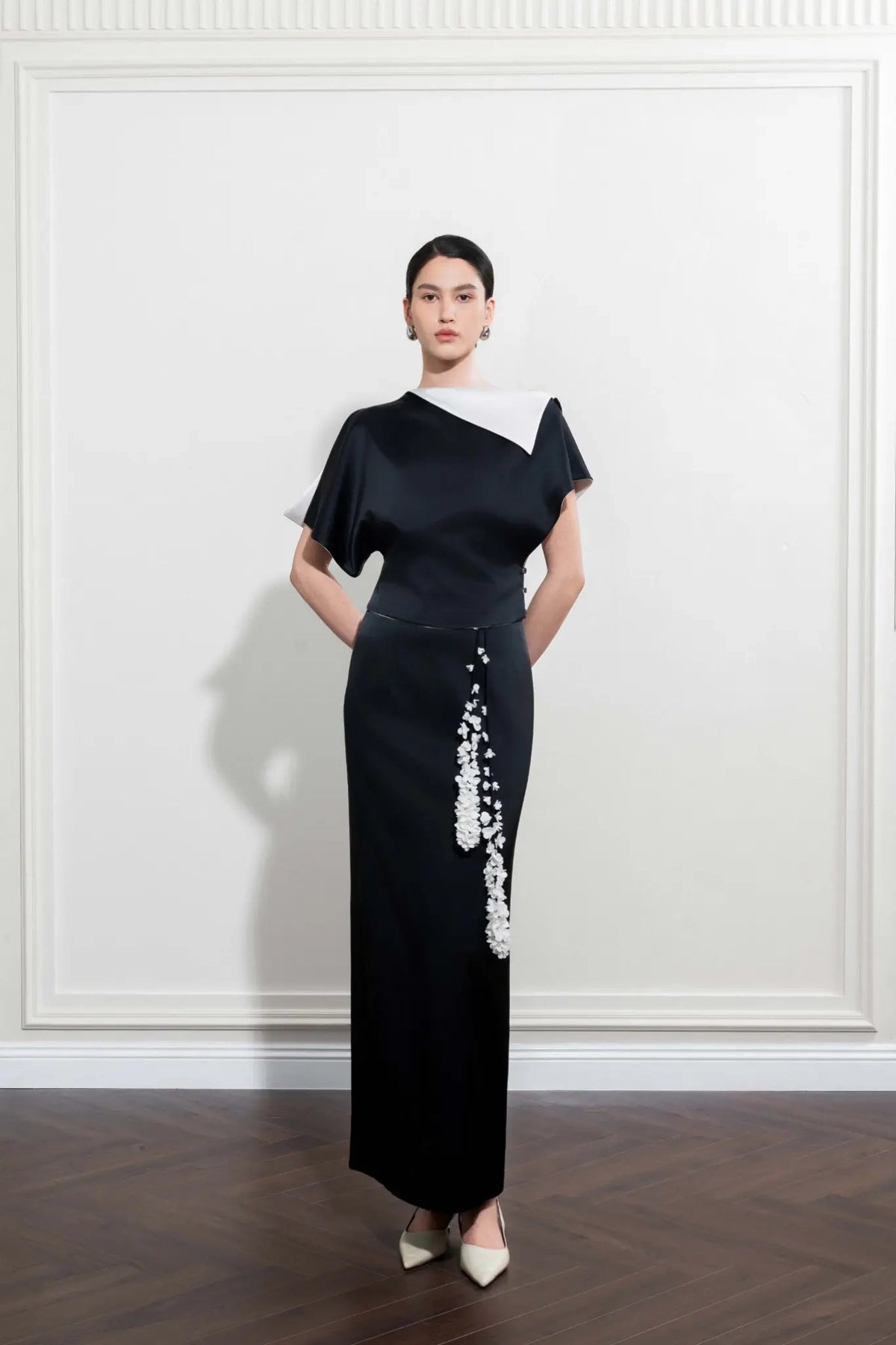 Nayan Silk-Satin Top by WHITE ANT Scandinavia