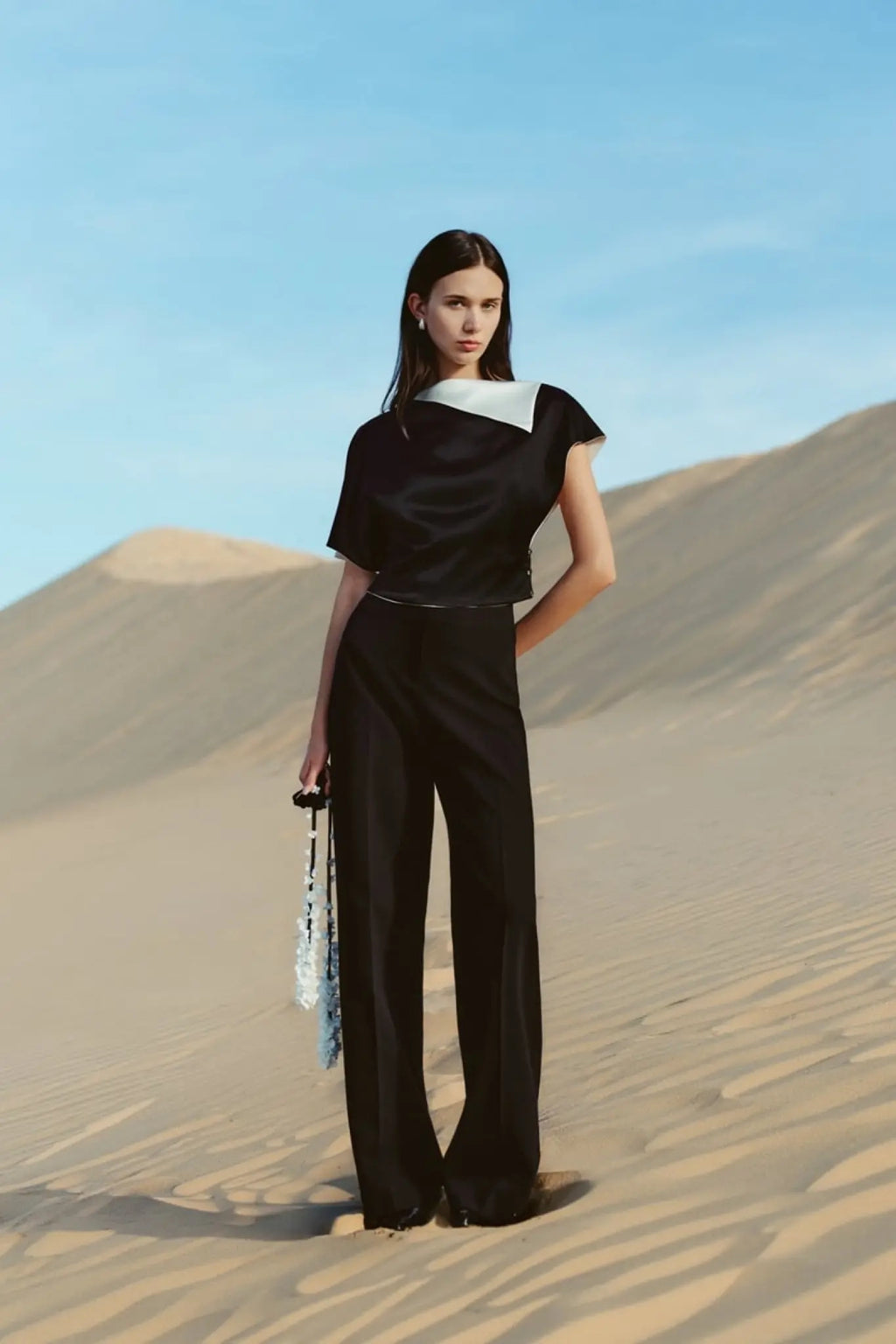 Nayan Silk-Satin Top