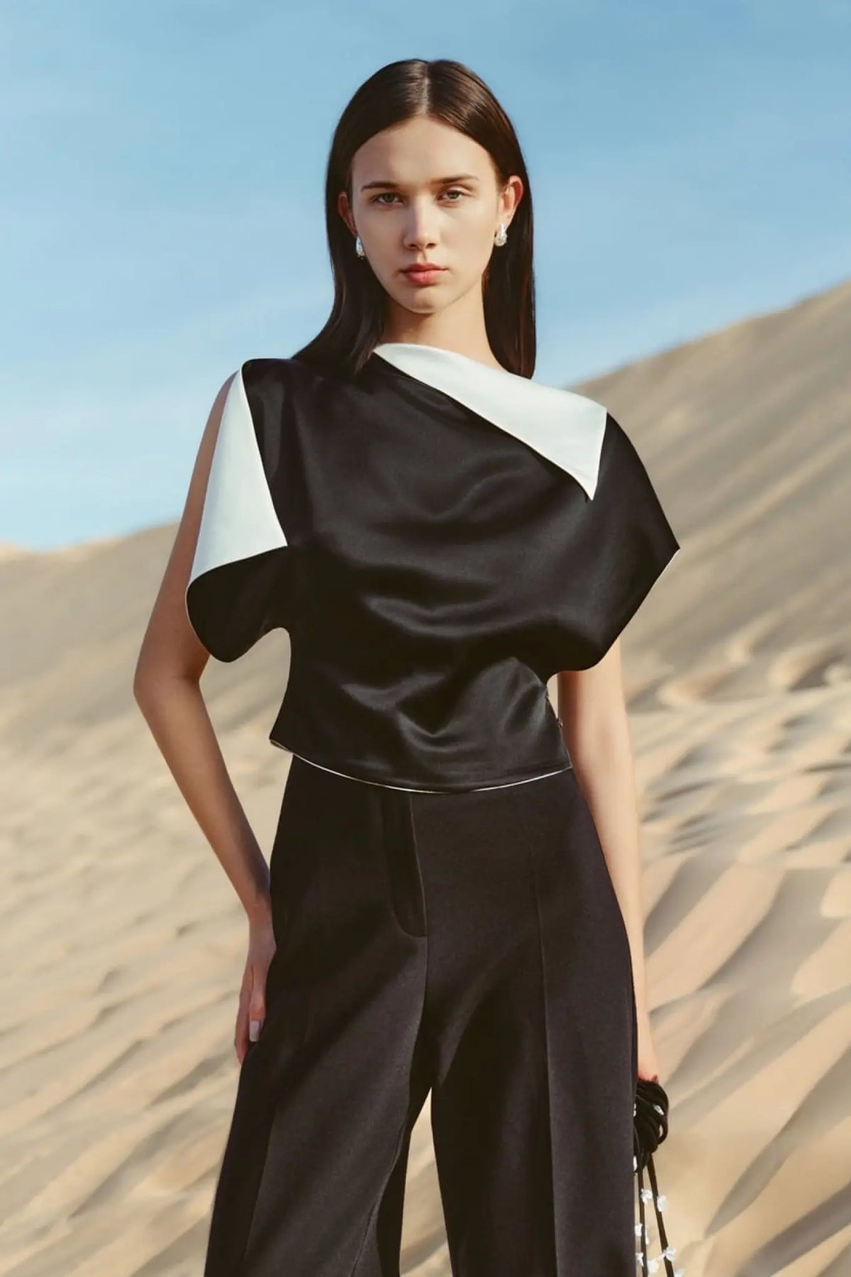 Nayan Silk-Satin Top