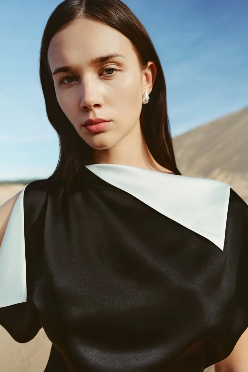 Nayan Silk-Satin Top