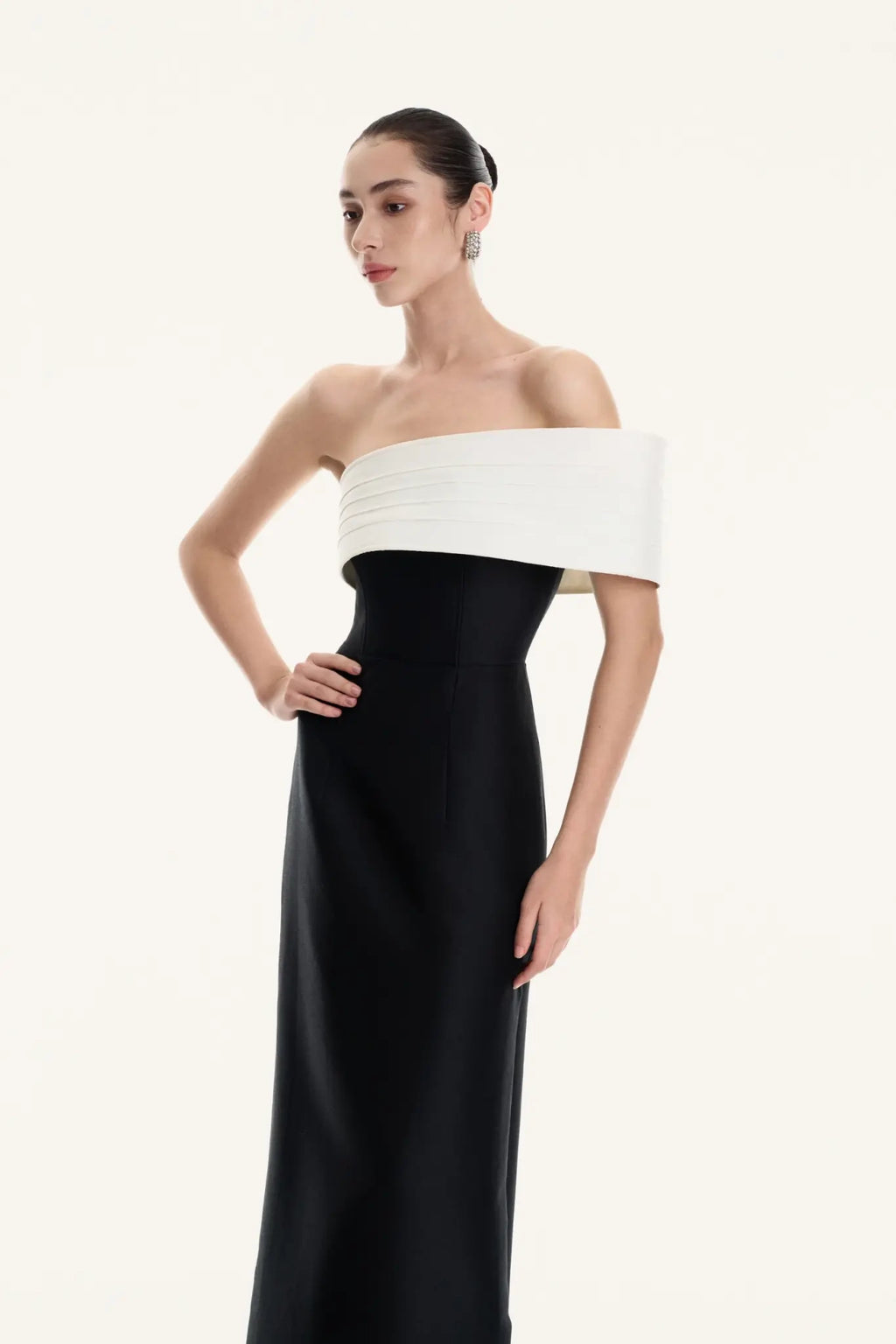 Isolde One-Shoulder Long Dress