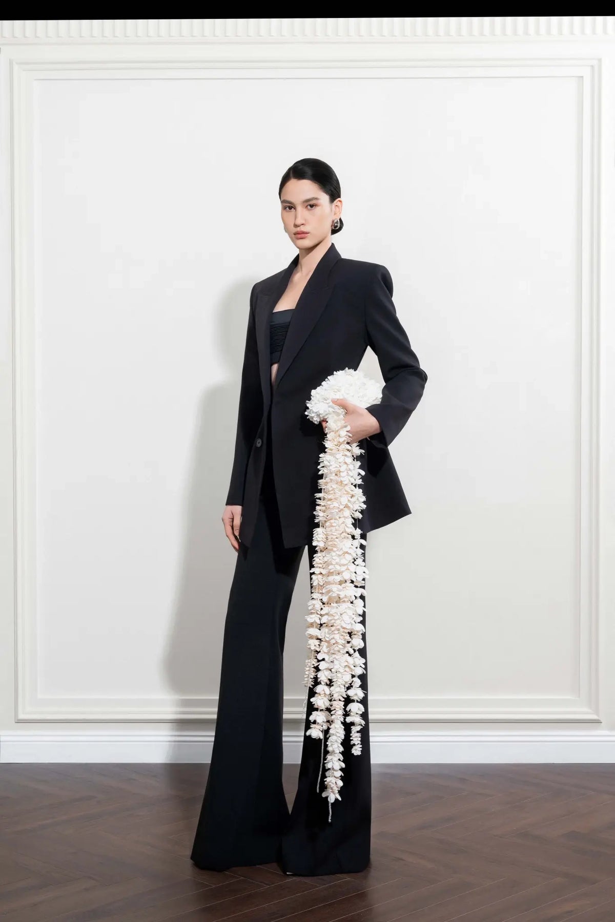 Double-Breasted Sculpt Blazer
