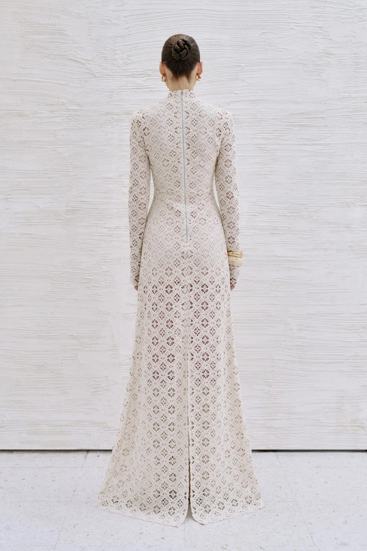 Binnat Emb Lace Long Dress – image 4