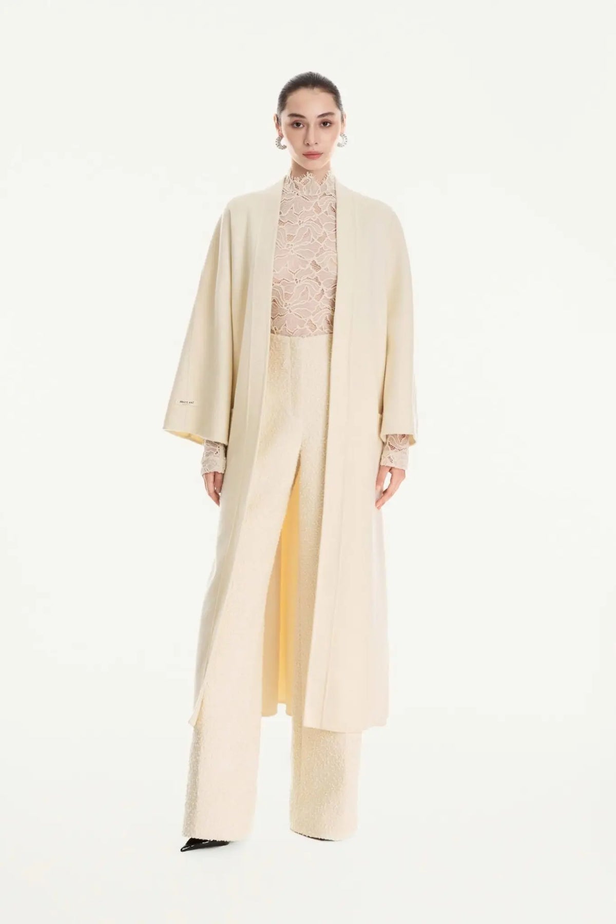 AMELIE BELTED KIMONO COAT