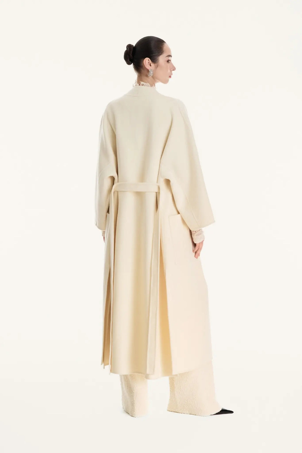 Amelie Belted Kimono Coat