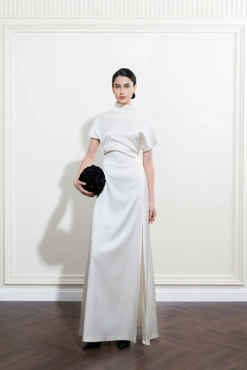 AVA ASYMMETRICAL DRESS