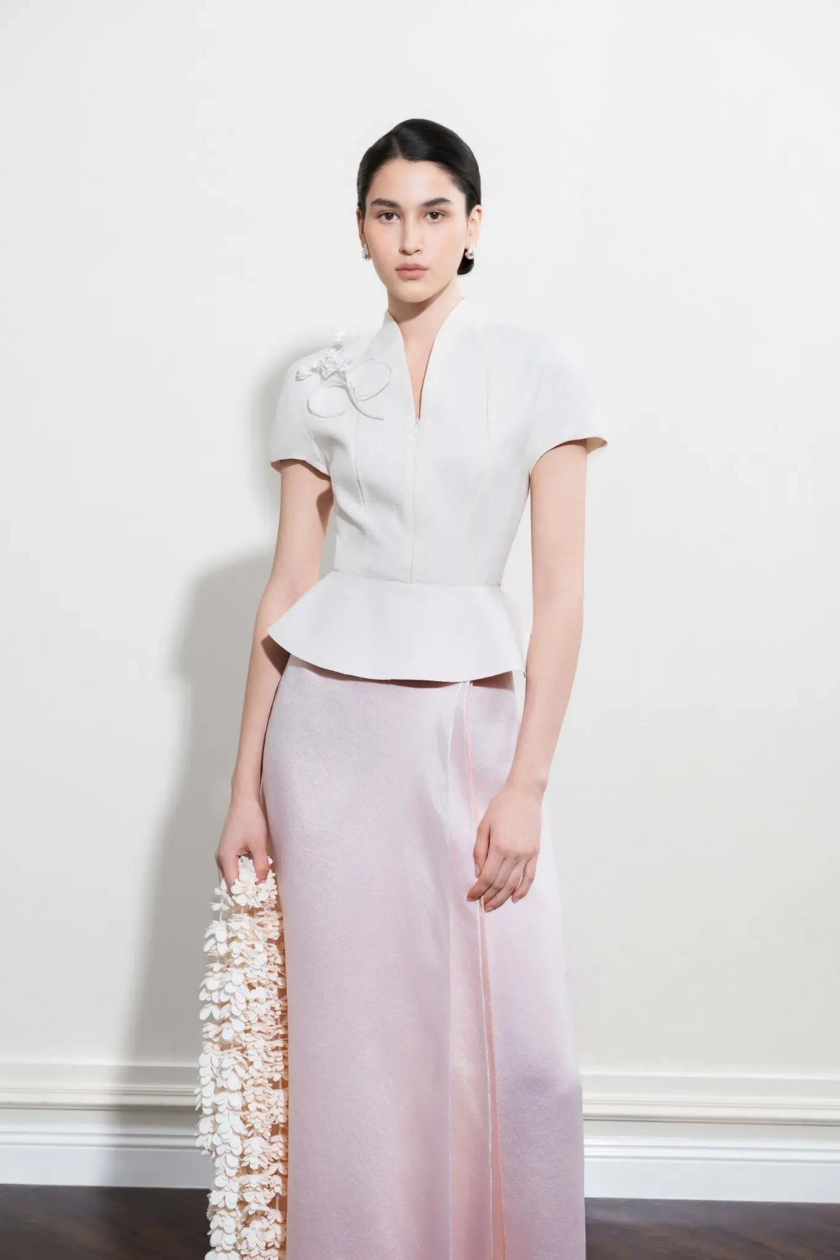 Evelina Peplum Blouse
