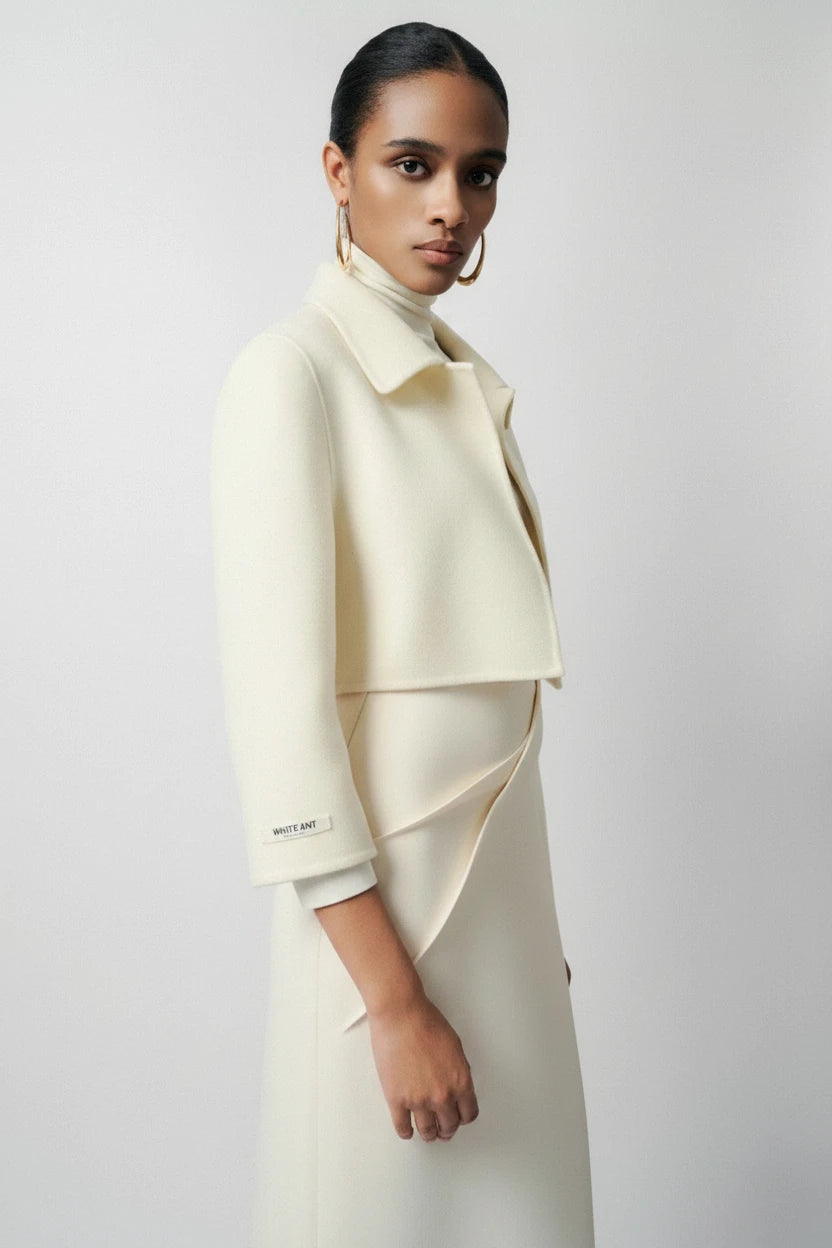 Giani Emb Cashmere-Blend Jacket