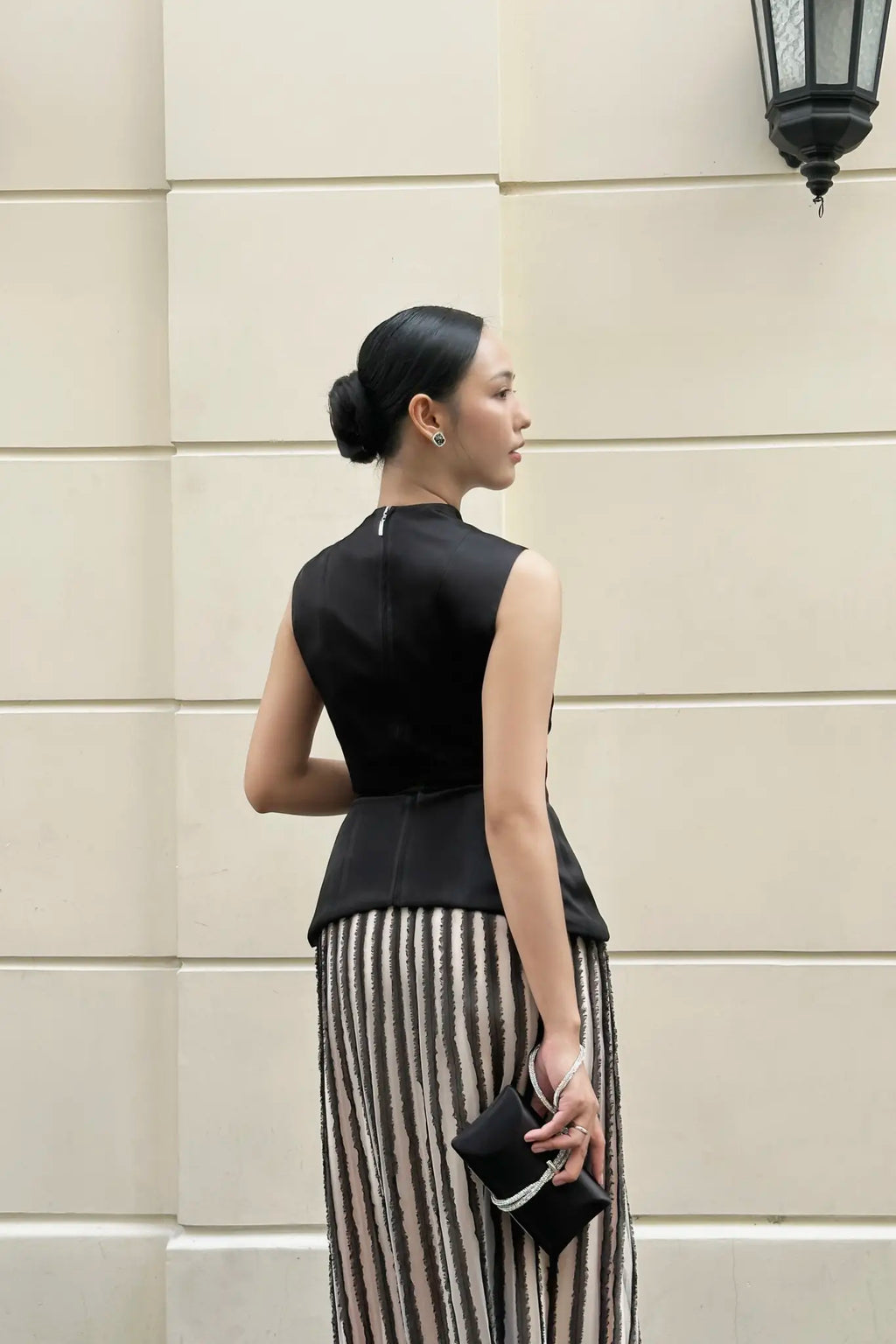 Sculpted Peplum Top – image 3