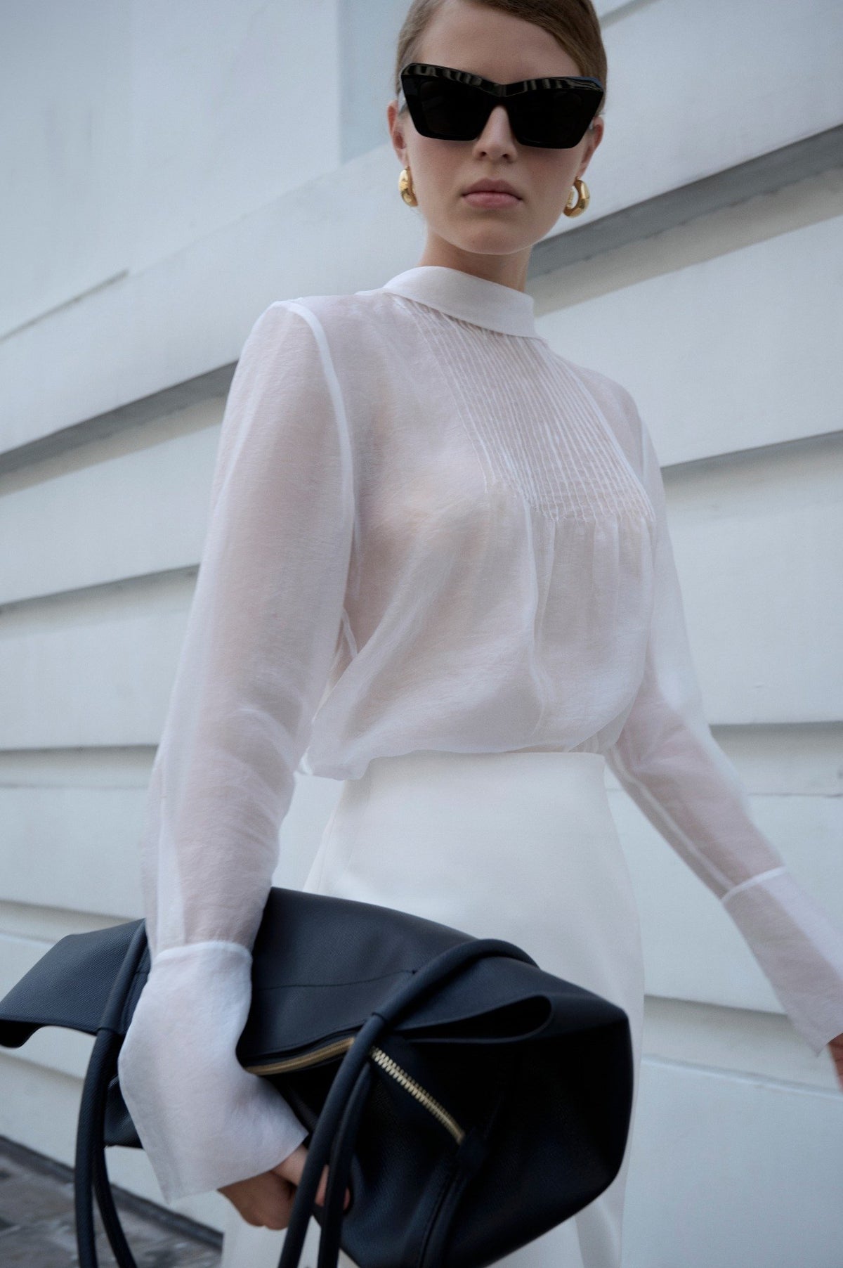 Mora Backless Draped Blouse – image 2