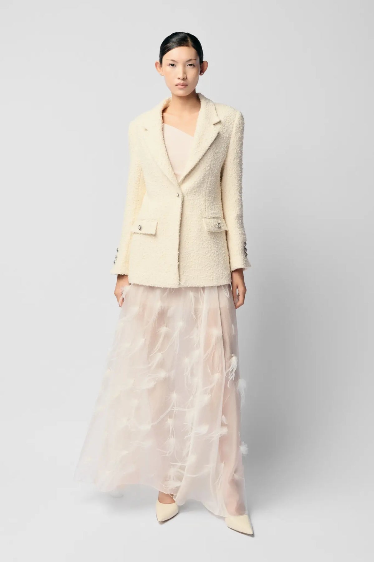 Stella Wool- Blend Tweed Jacket – image 2