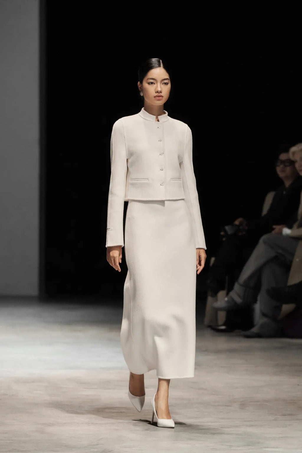 Mirella Handcrafted Cashmere Skirt – image 3