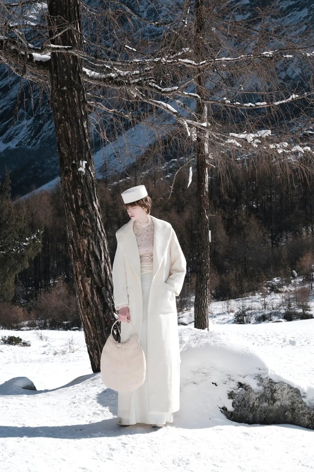 Veneto Alpaca Long Coat