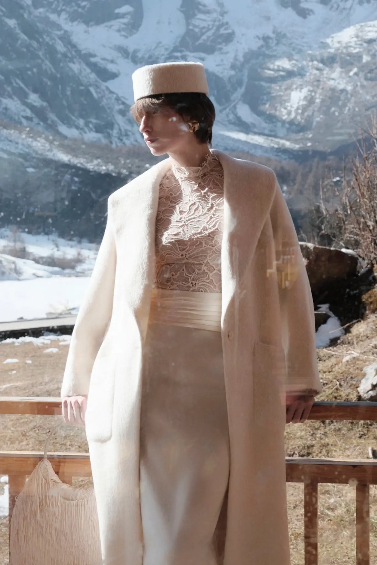 Veneto Alpaca Long Coat