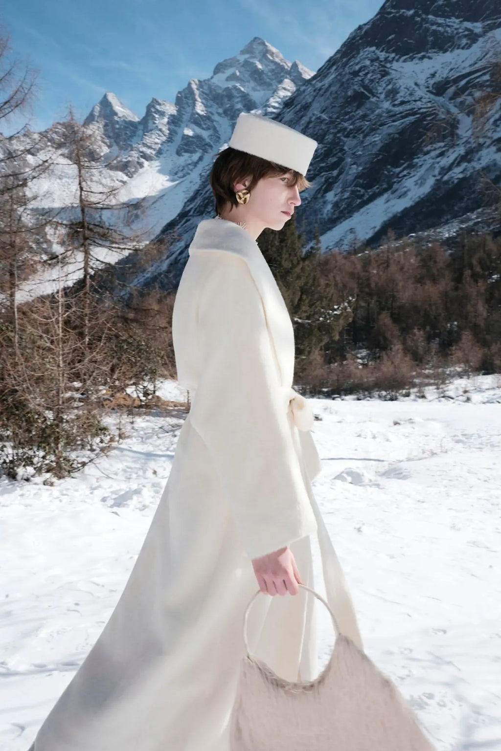 Veneto Alpaca Long Coat – image 8