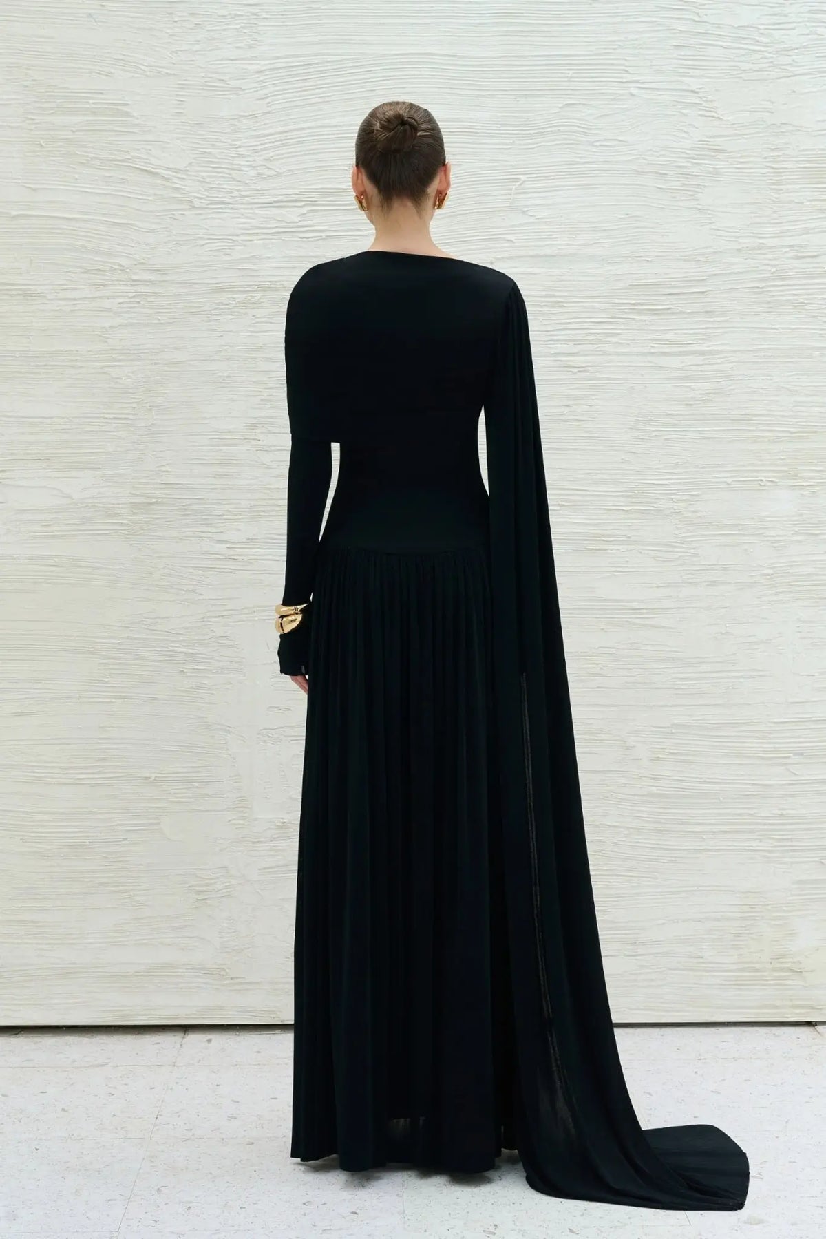 Danny Draped Long Dress – image 3