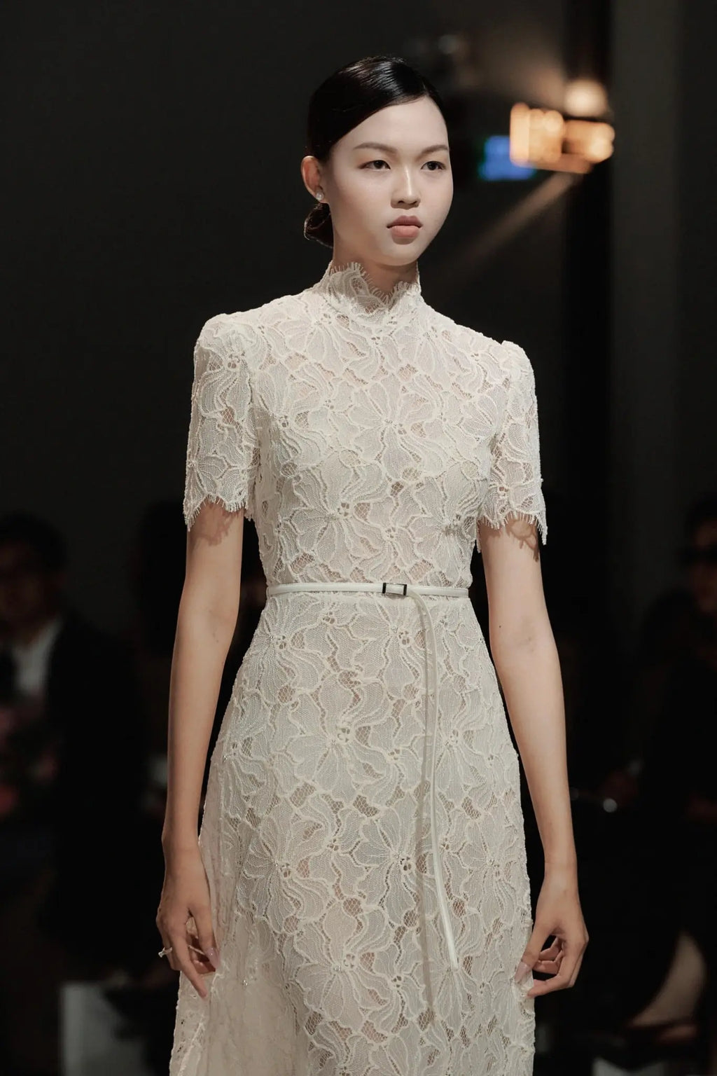 Lace Bloom Gown Dress – image 6