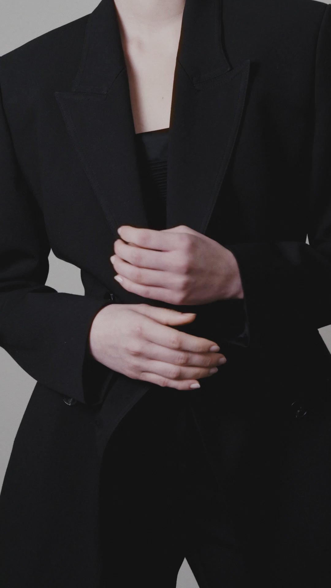 Double-Breasted Sculpt Blazer