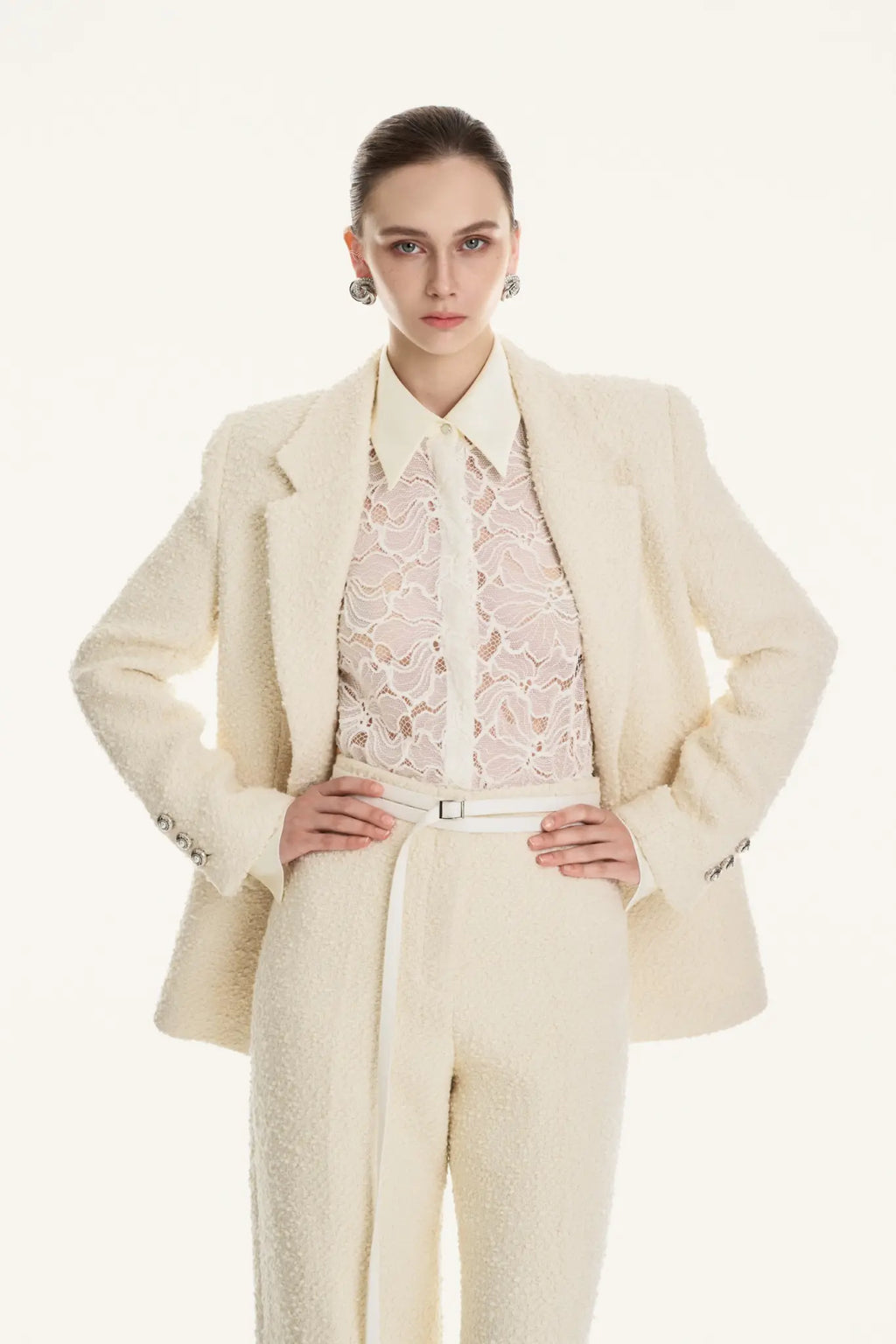 Stella Wool- Blend Tweed Jacket – image 4