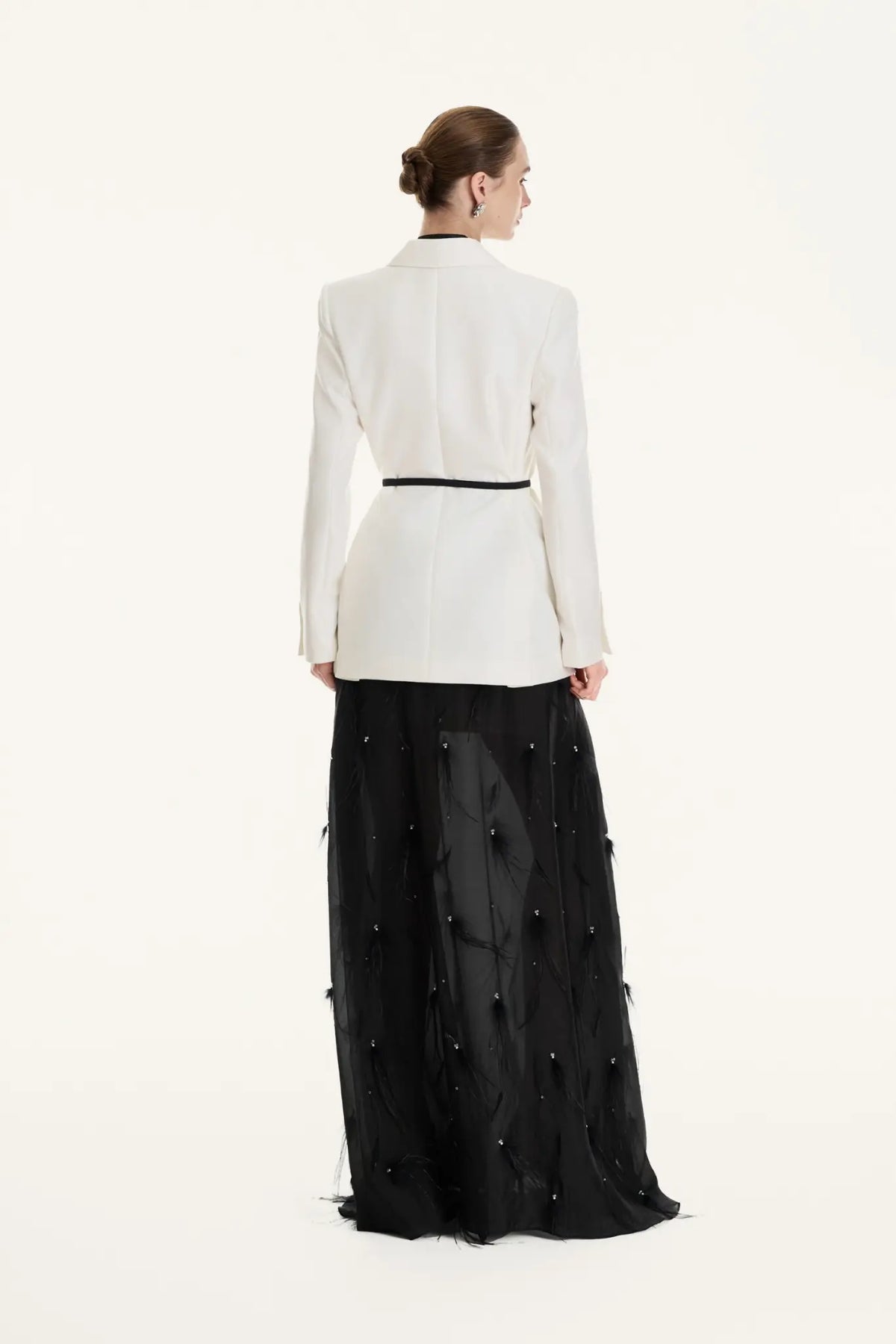 Odile Double-Layer Neck Blazer – image 10